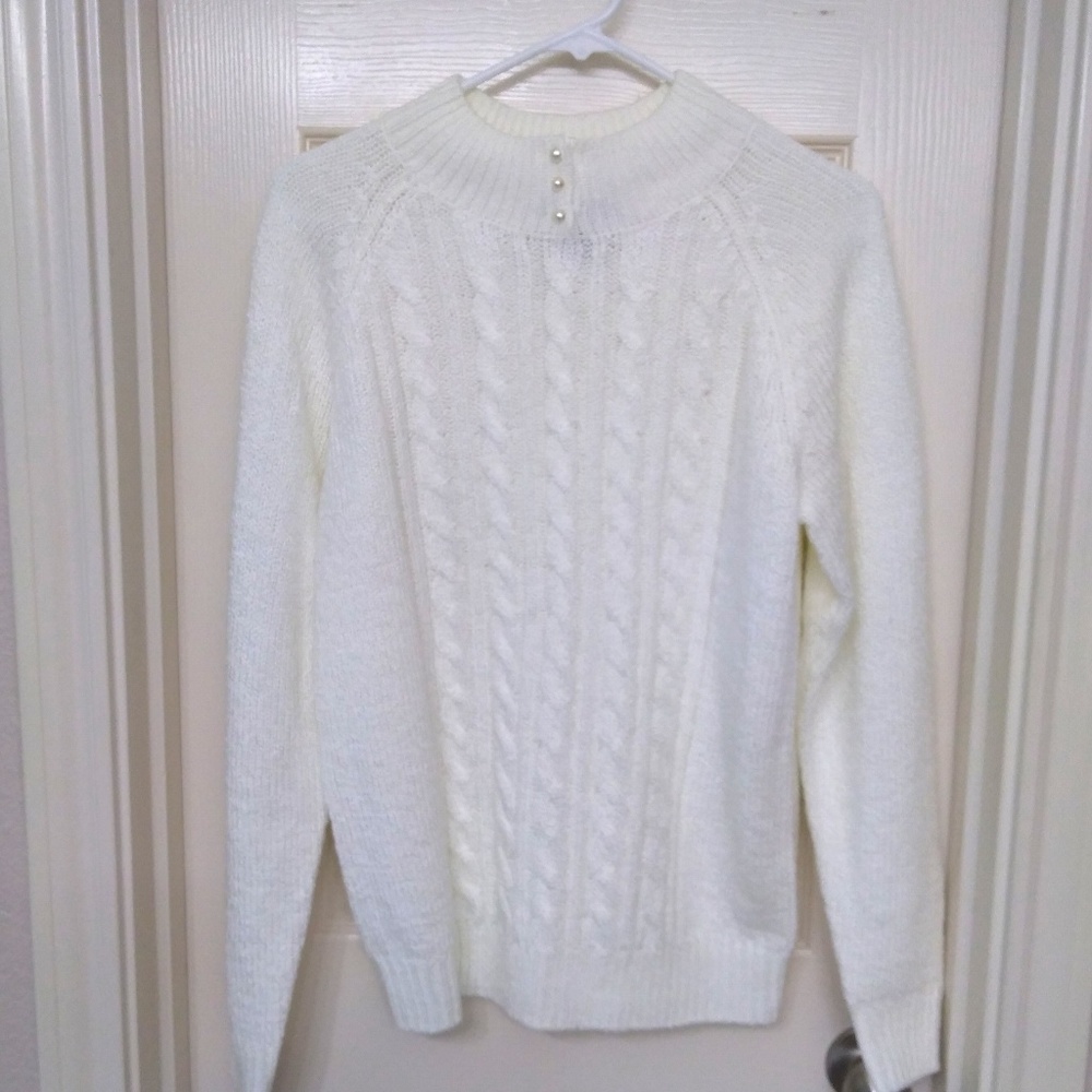 Ivory Pearl Sweater